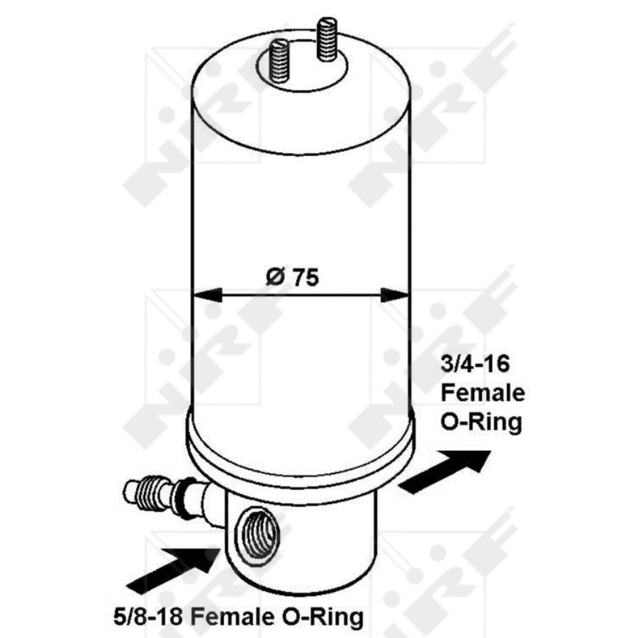 Bouteille de climatisation nrf 33061