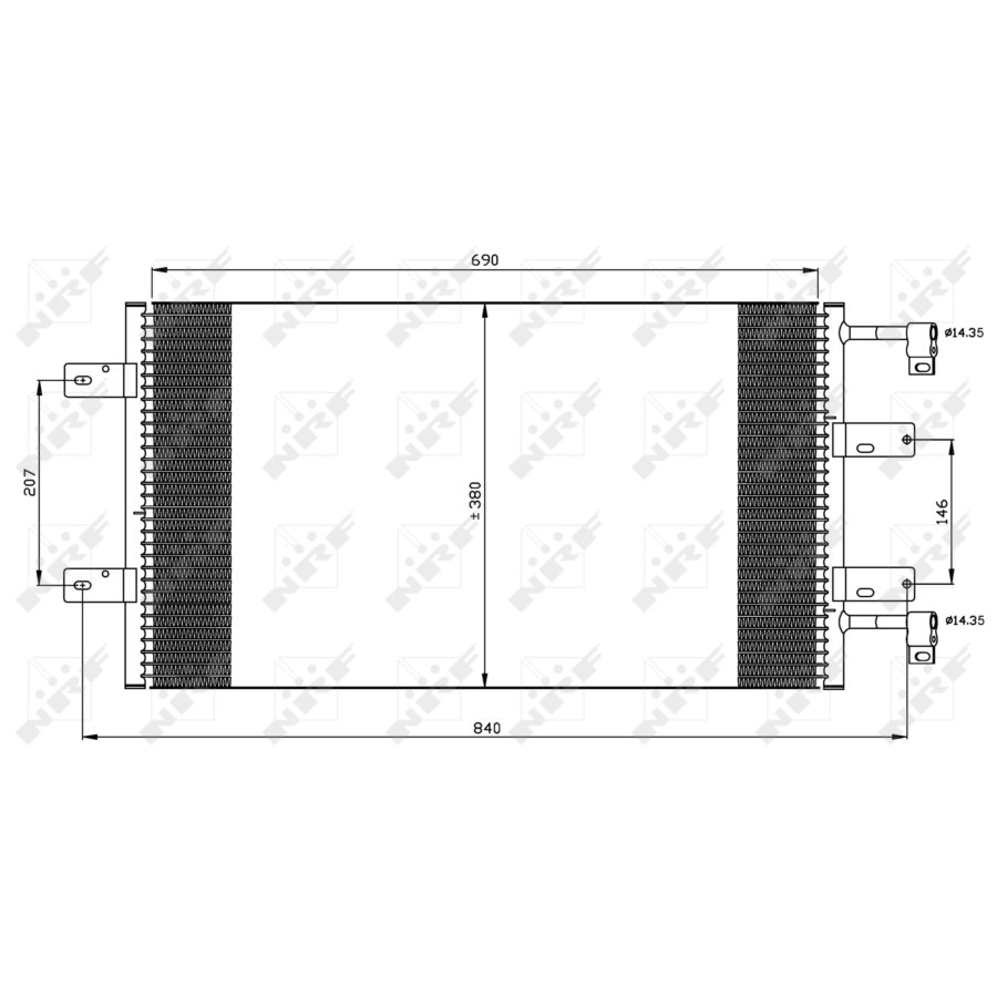 Condensor nrf 35505