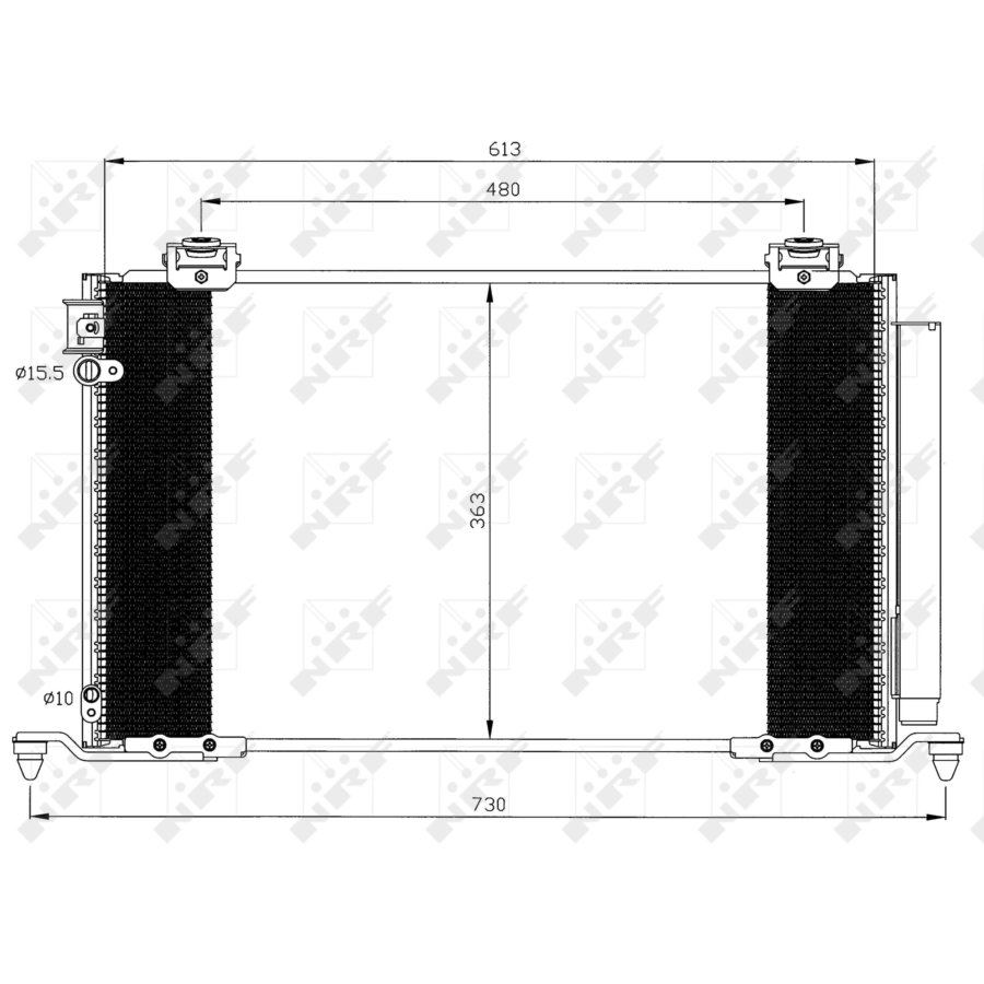 Condensor met droger nrf 35595 easy fit