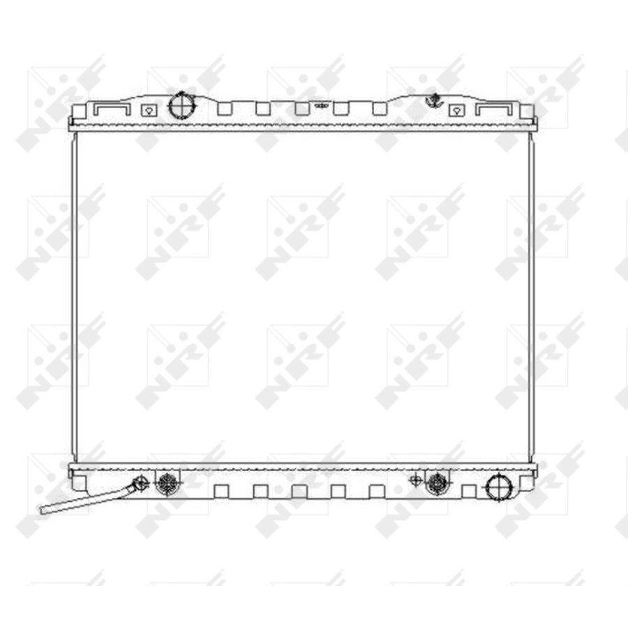 Radiator nrf 53366
