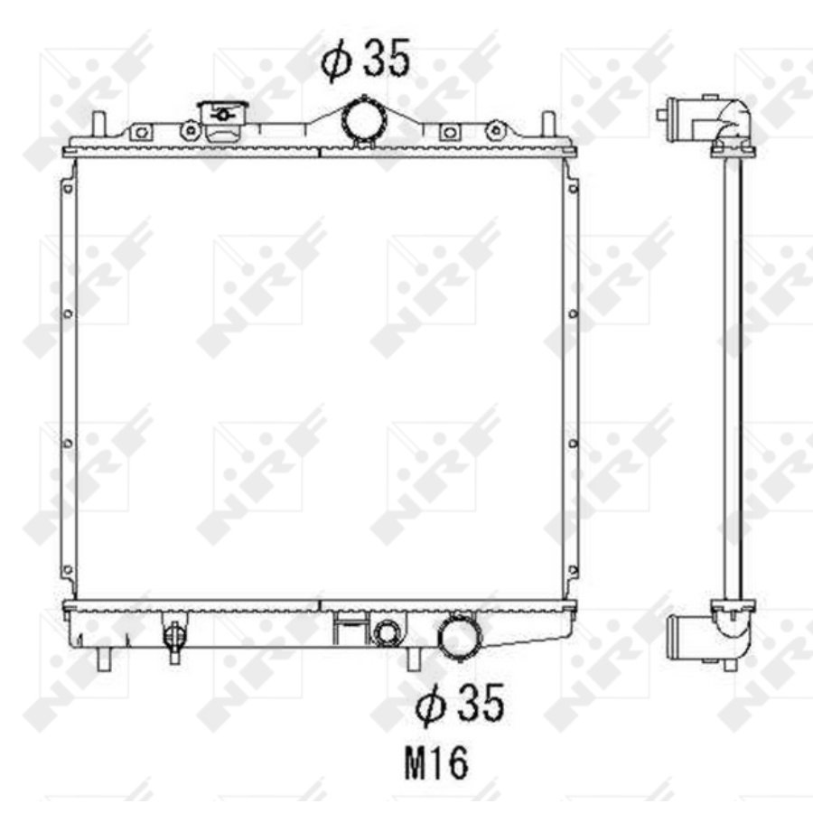 Radiator nrf 506557