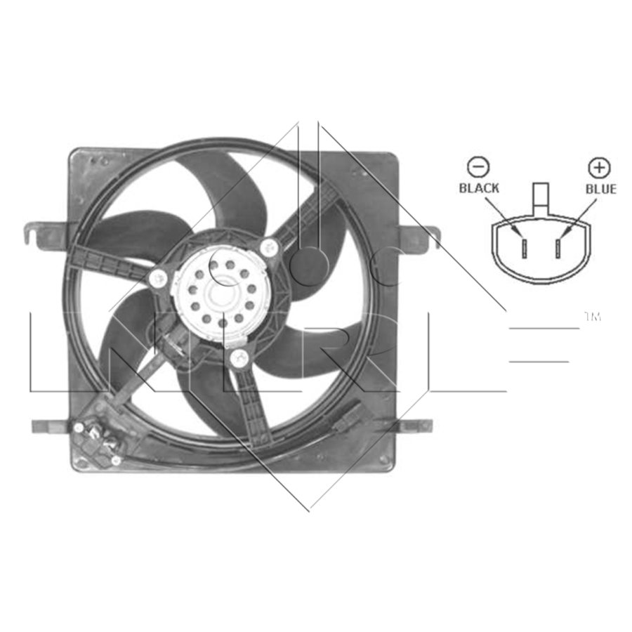 Nrf motorkoelventilator 47037