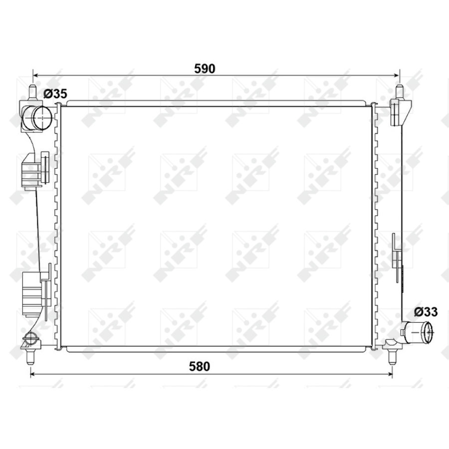 Radiator NRF 53166 - Auto5