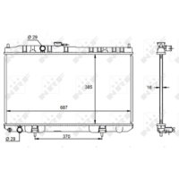 Radiateur NRF 59099
