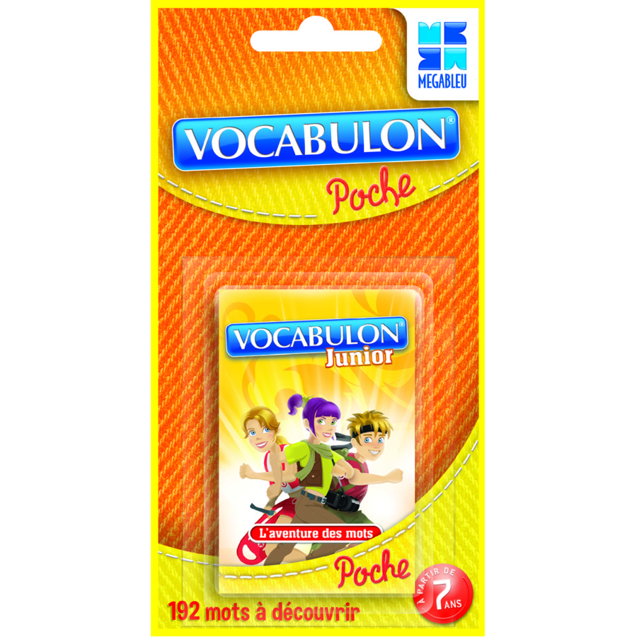 Jeu de voyage : Pocket Vocabulon Junior (version française) - Auto5