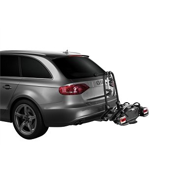 Porte-v&eacute;los d'attelage plate-forme THULE VeloCompact 925 pour 2 v&eacute;los compatible v&eacute;los &eacute;lectriques