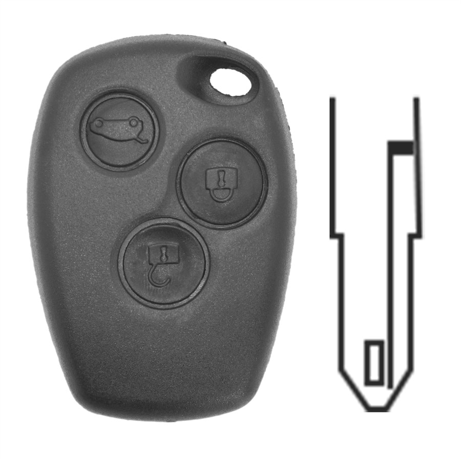 Autosleutel behuizing neoriv re011