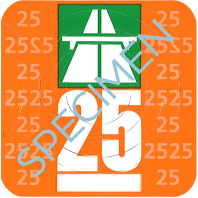 Vignet Zwitserland 2025 - Auto5