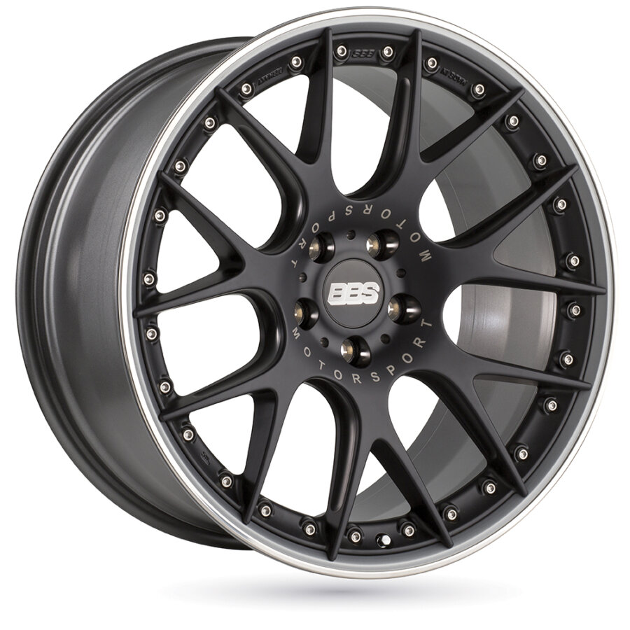 Aluminium velg bbs ch-r ii 10.5x20 5x120 et35 zwart, satijn