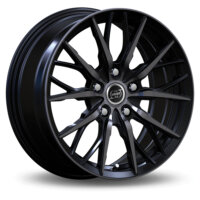Jante alu INFINY spike_noir_poli 7.5x17 5x114.3 ET40 Noir poli