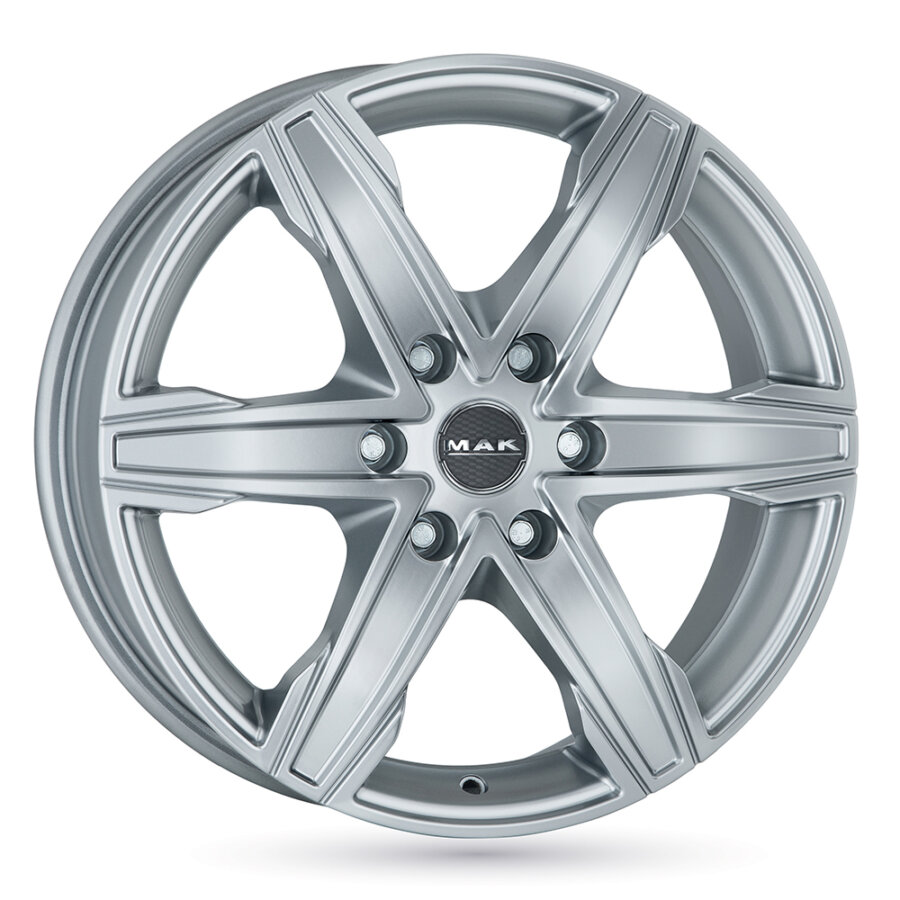 Aluminium velg mak king6 9x20 6x139.7 et38 zilvercoating