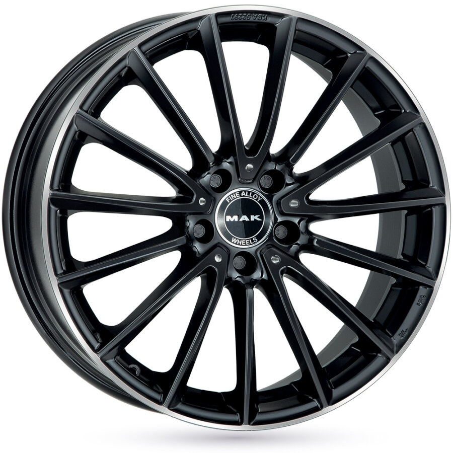 Jante alu mak komet 8x18 5x112 et48 silver coated