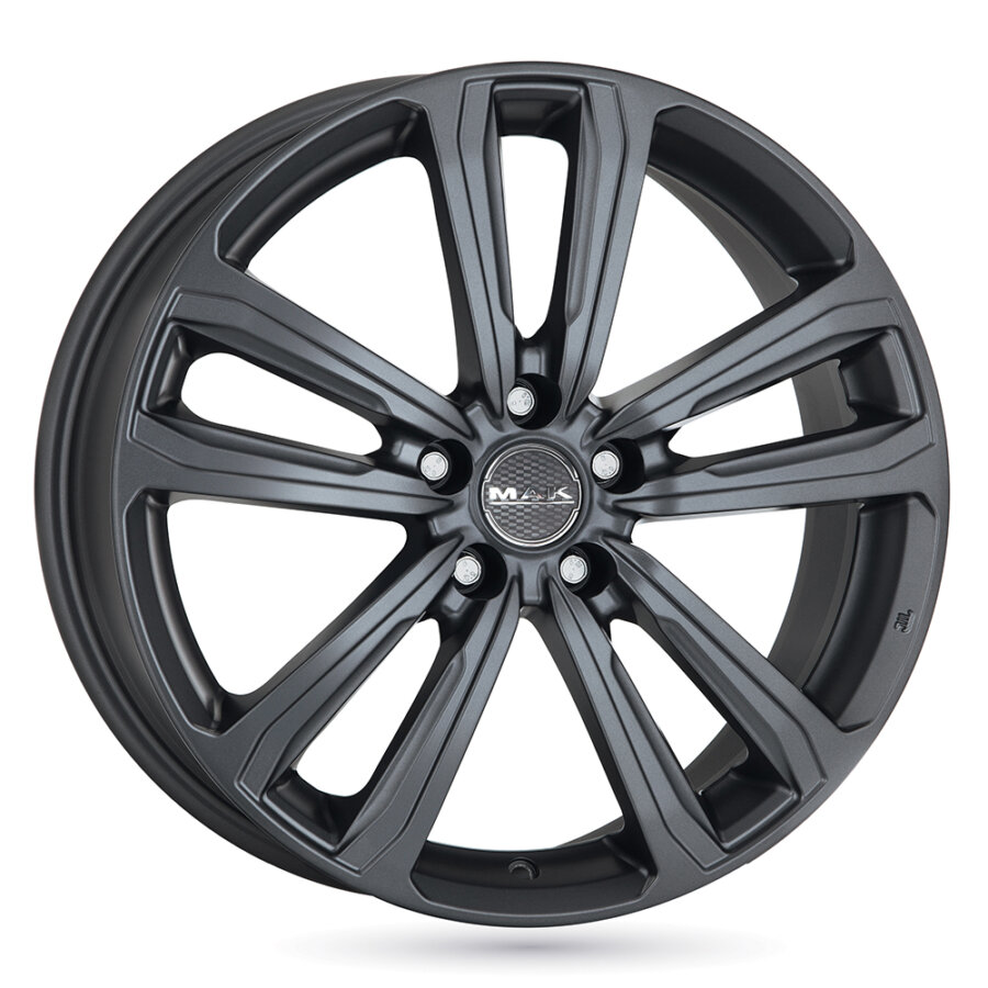 Jante alu mak magma 6.5x16 5x108 et45 noir poli