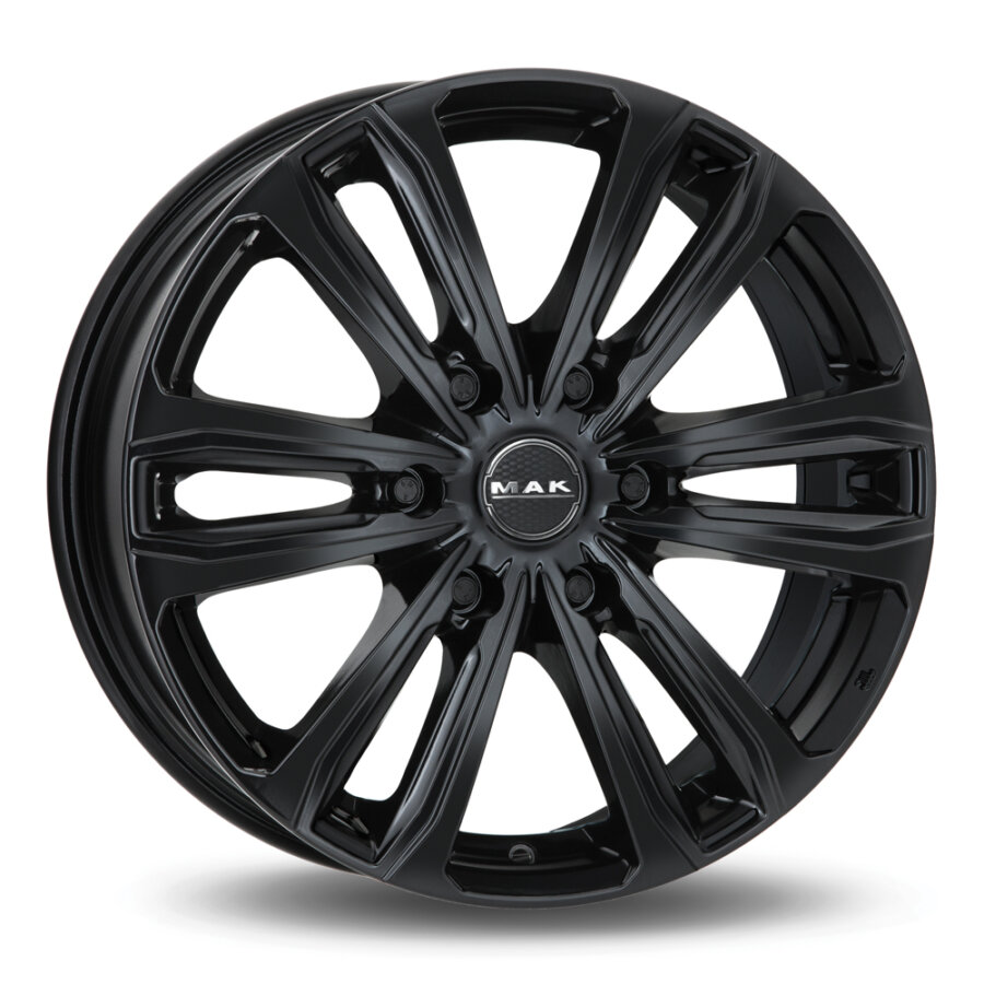 Aluminium velg mak safari6 7.5x17 6x139.7 et33 zwart, glans