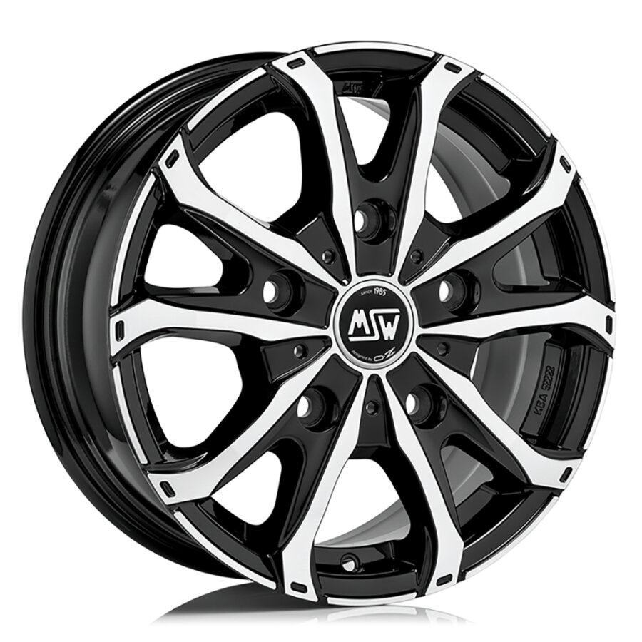 Jante alu msw msw 48 van 7x17 5x120 et55 noir brillant