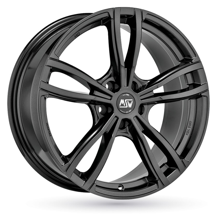 Jante alu msw msw 73 8.5x19 5x120 et35 gris brillant