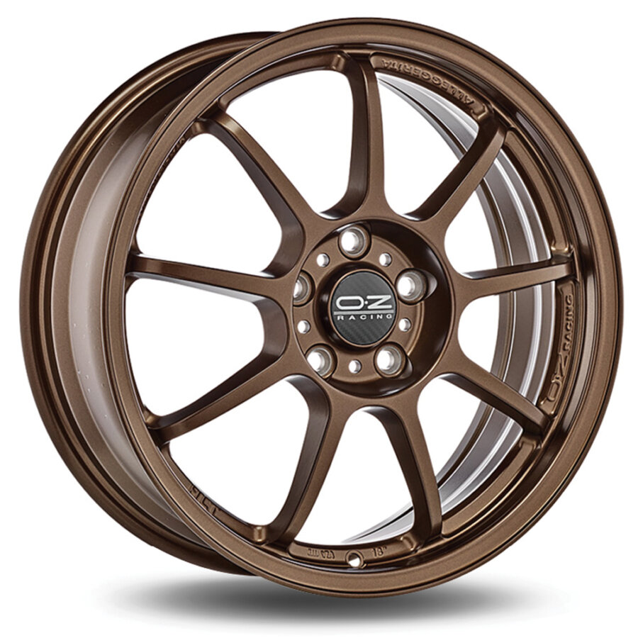 Aluminium velg oz alleggerita hlt 8x18 5x130 et50 matbrons
