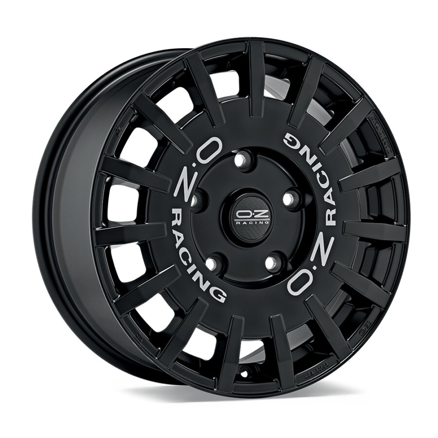 Velg Oz Racing Rally Aluminium velg OZ RALLY RACING VAN 8x18 5x120 ET45 Mat zwart zilveren ...
