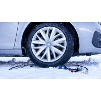 Chaînes à Neige Voiture - Jeu De 2 - 9 Mm Groupe 100 - Homologuées Onorm V5117 - Faciles à Monter
