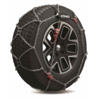 2 Chaînes neige métalliques classiques KONIG XG Cross 246