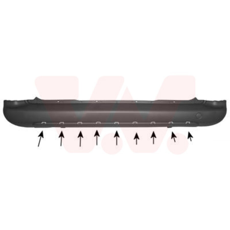 vanwezel Achterbumper van wezel autoparts