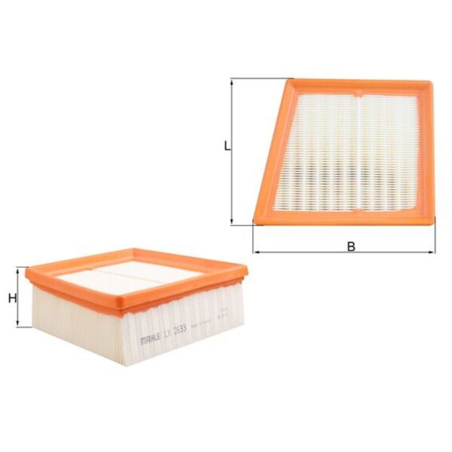 Luchtfilter knecht lx2633