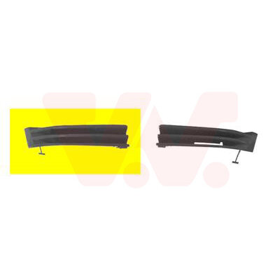 Grille Prise D'Air Inférieure Pour Citroën C4 (sans Antibrouillard) - Van Wezel