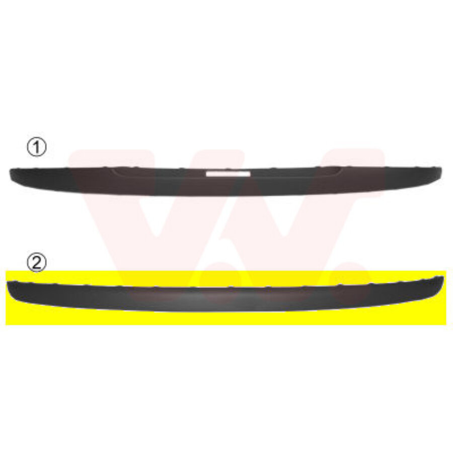 vanwezel Rubber bumperprofiel van wezel autoparts