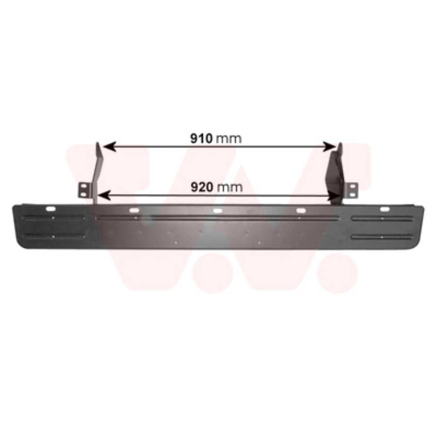 vanwezel Achter bumper midden van wezel autoparts