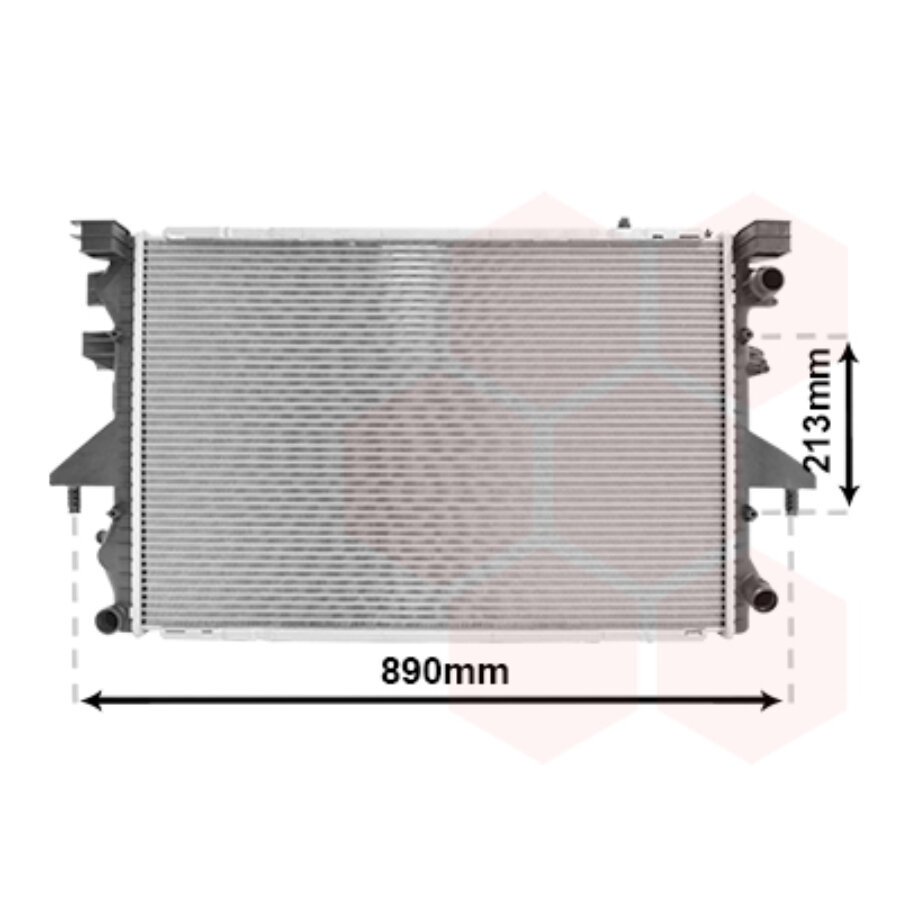 Koelradiator van wezel