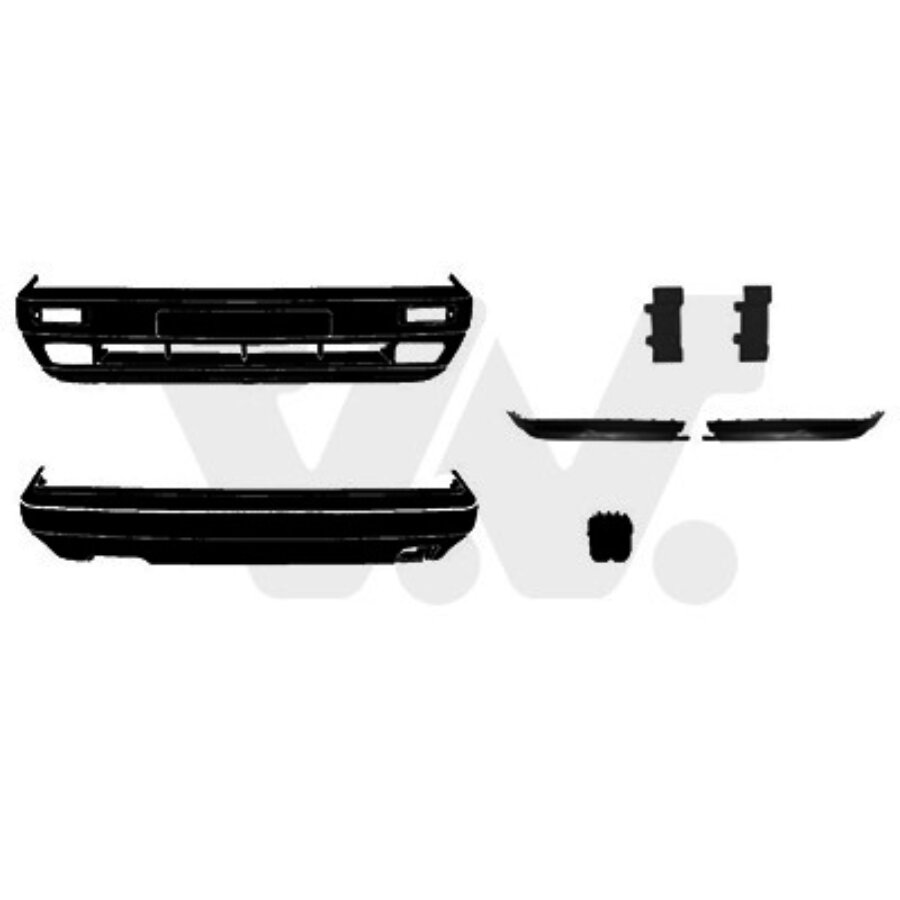 vanwezel Voorbumper compleet equipart