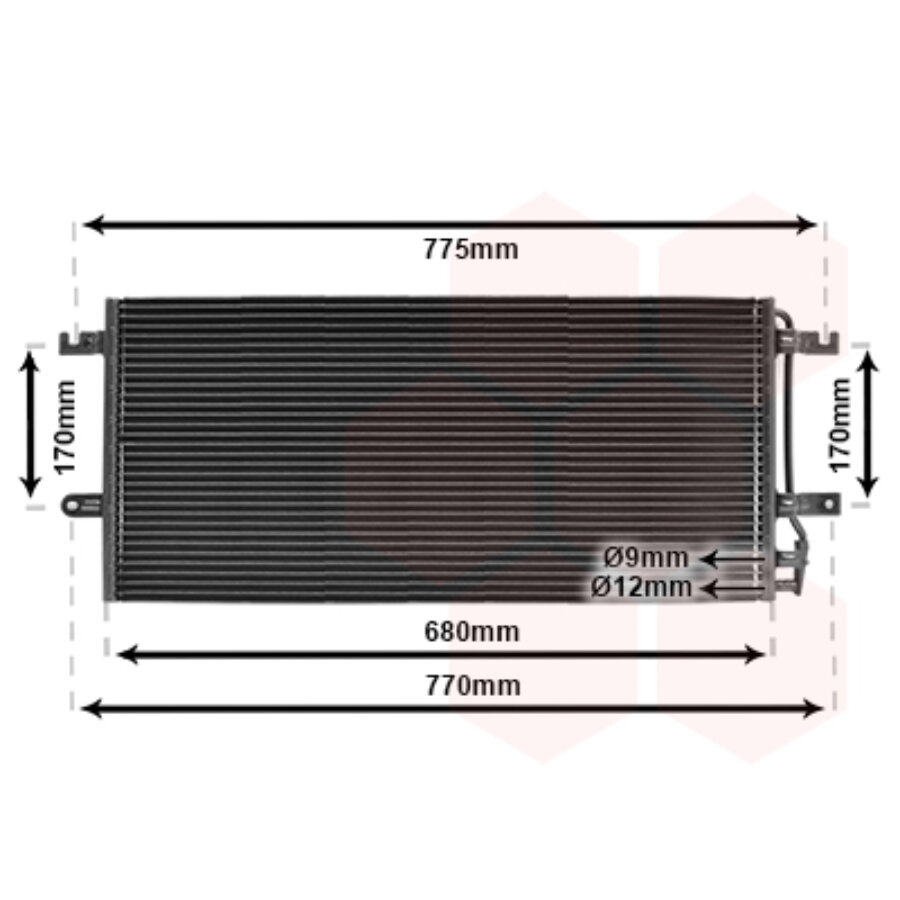 58005197 condensor van wezel