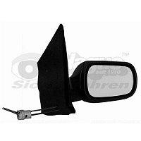 Lot De 2 Rétroviseurs Extérieurs Manuels Pliables Pour Ford Fiesta V - Peints En Noir - Gauche Et Droite