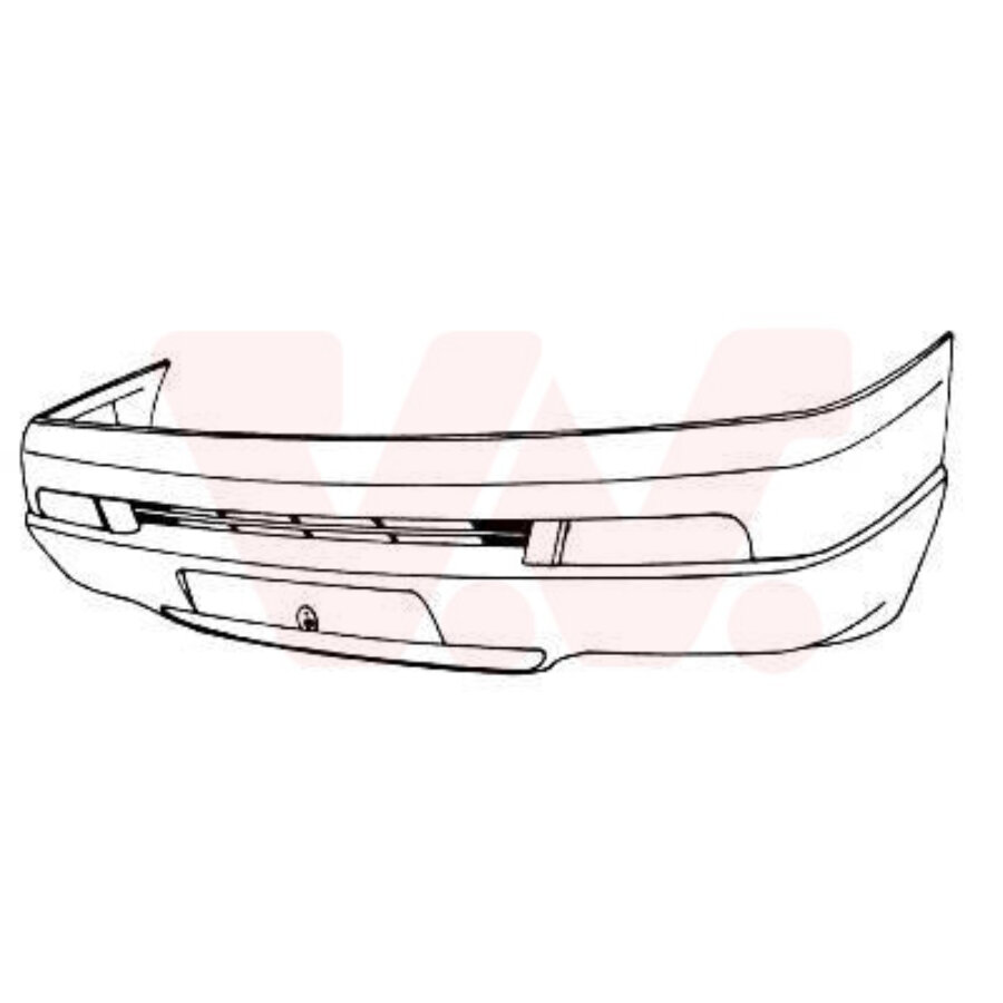 vanwezel Voorbumper van wezel autoparts
