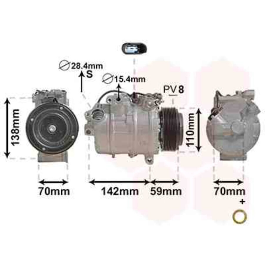 0600k418 compresseur van wezel