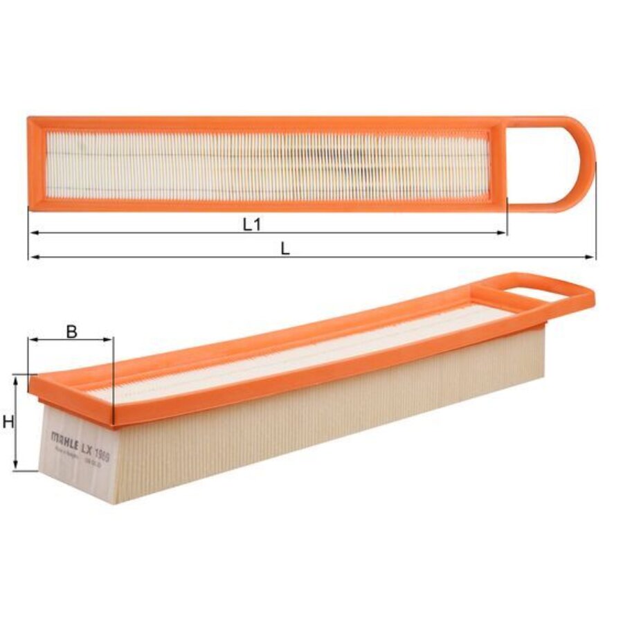 Luchtfilter knecht lx1969