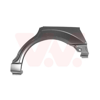 VAN WEZEL Bumper voor o.a. Opel - 3702544, 5410909489779