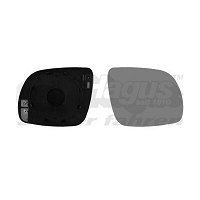 Ruolin Verre Rétroviseur Gauche Chauffant Compatible VW UP Skoda Citigo Fabia Rapid Seat Mii