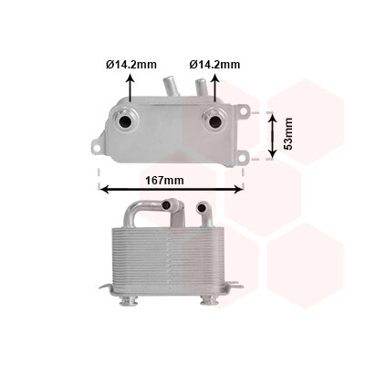 Radiateur D’huile Neuf – Références Y64214700, Y65014300, 30711522, 30711523, 31259229, 31321630