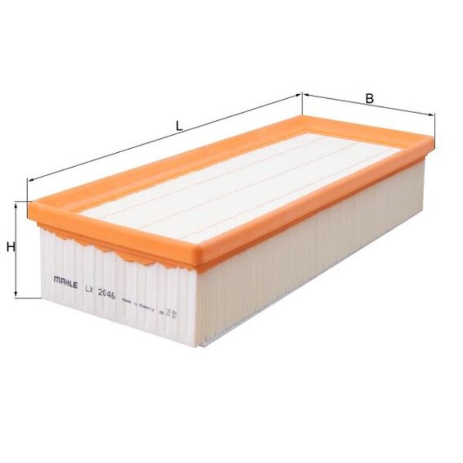 Luchtfilter knecht lx2046