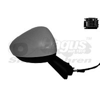 Glace Rétroviseur Extérieur Gauche Avec Support - Compatible C2 C3 Xsara Picasso 1007 206