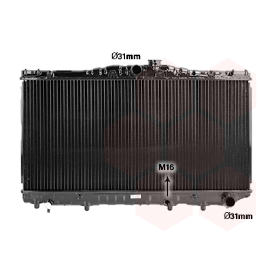 Koelradiator van wezel