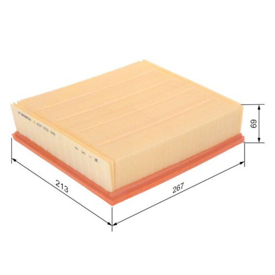 Luchtfilter bosch s3046