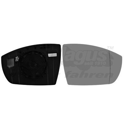 Verre Miroir Droite Chauffant Hagus - Compatible Mercedes W164 (2005-2011)