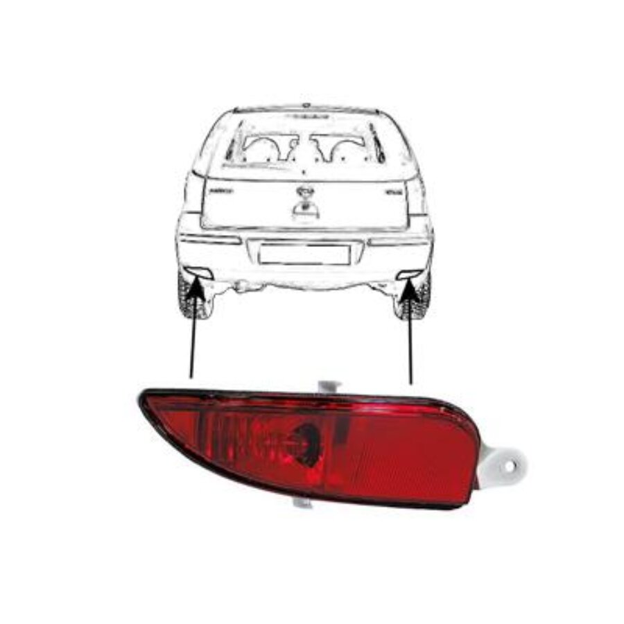 vanwezel Achtermistlicht links van wezel autoparts