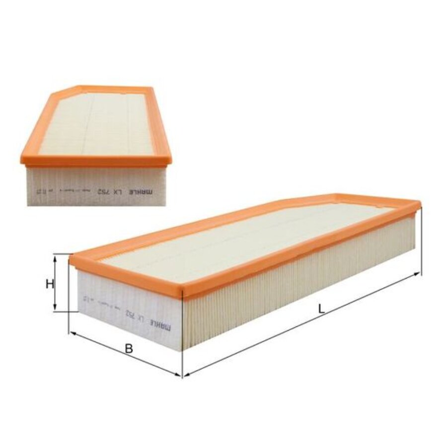 Luchtfilter knecht lx752