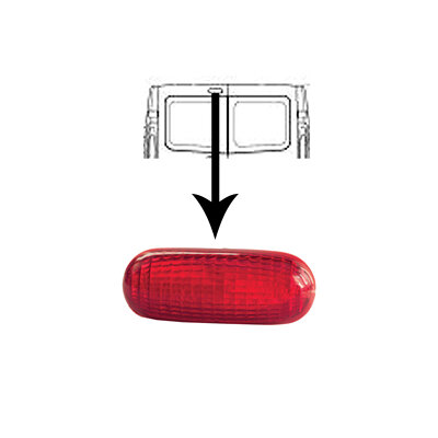 Van Wezel 4919929 Feu Stop Additionnel Troisième Feu - Compatible SEAT Leon Ibiza