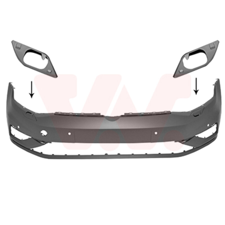 vanwezel Voorbumper in primer