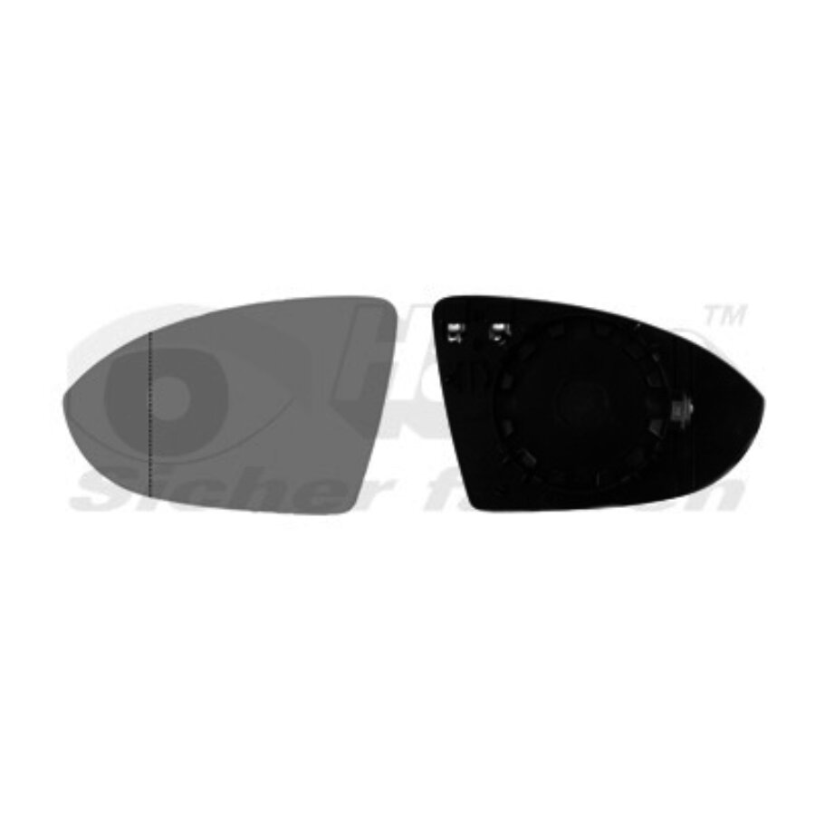 1 Lentille En Verre De Rétroviseur Côté Gauche Compatible Avec Len