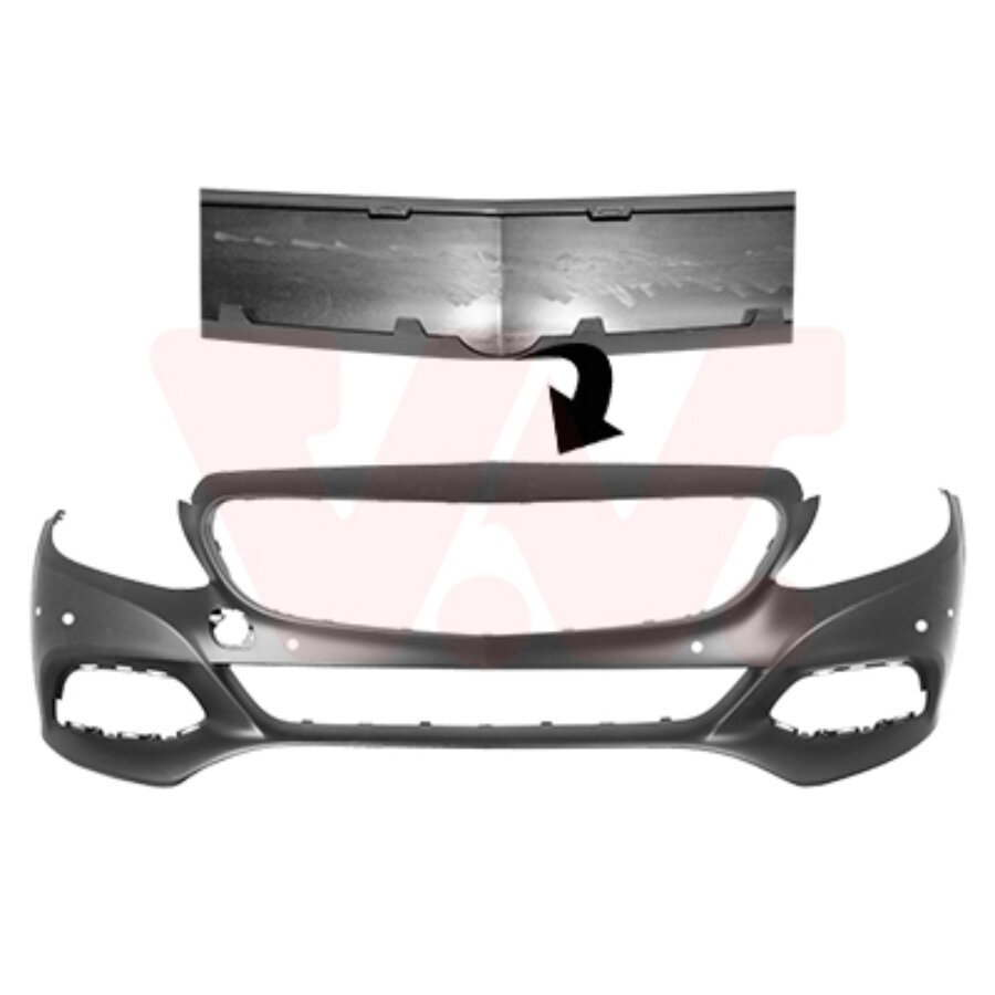 vanwezel Voorbumper in primer